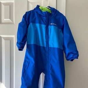 Toddler 3T Rain Suit - Blue